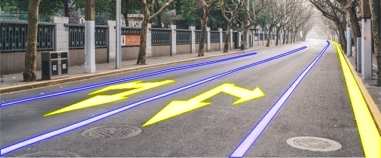 车道线标注